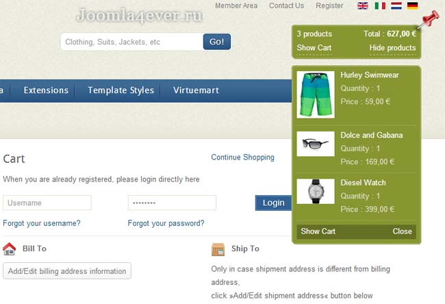 Shopping Cart1