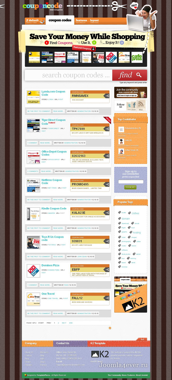 TP Coupon Code Plazza